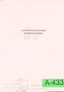 Accurpress-Accurpress Press Brakes User Operate Install and Wiring Manual 1999-General-01